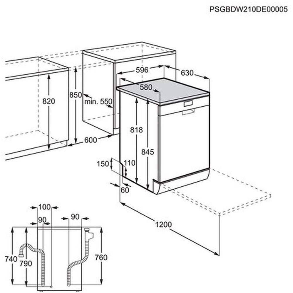 ESM48311SX Freestanding