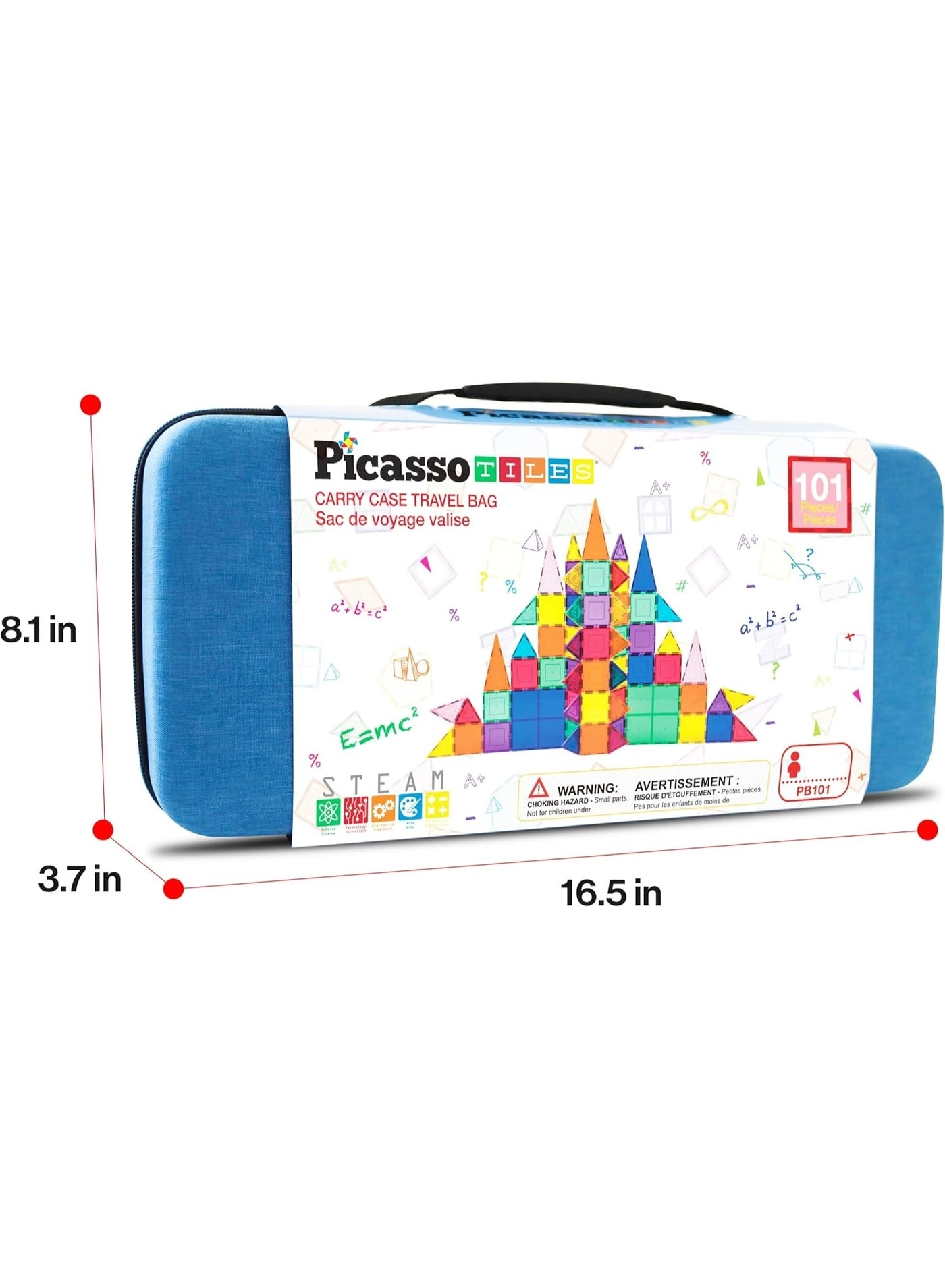 Magnetic 3D Blocks - Architecture 101 pcs