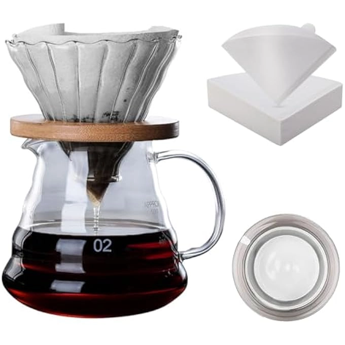 DYOLOKW V60 - 20Oz600Ml 40 Pcs Paper Filter