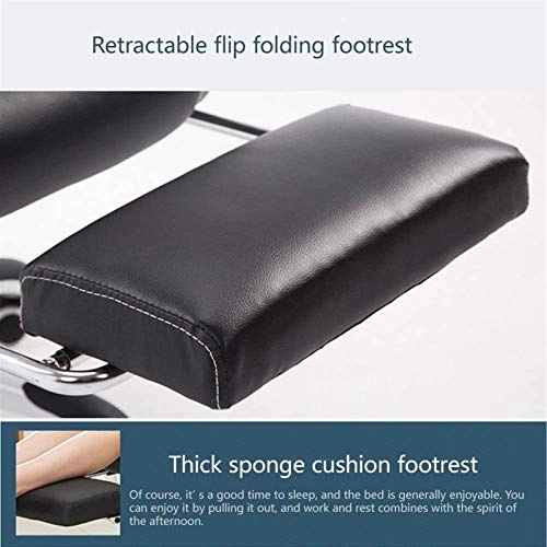 Desk Chair - PU Leather Brown High Back