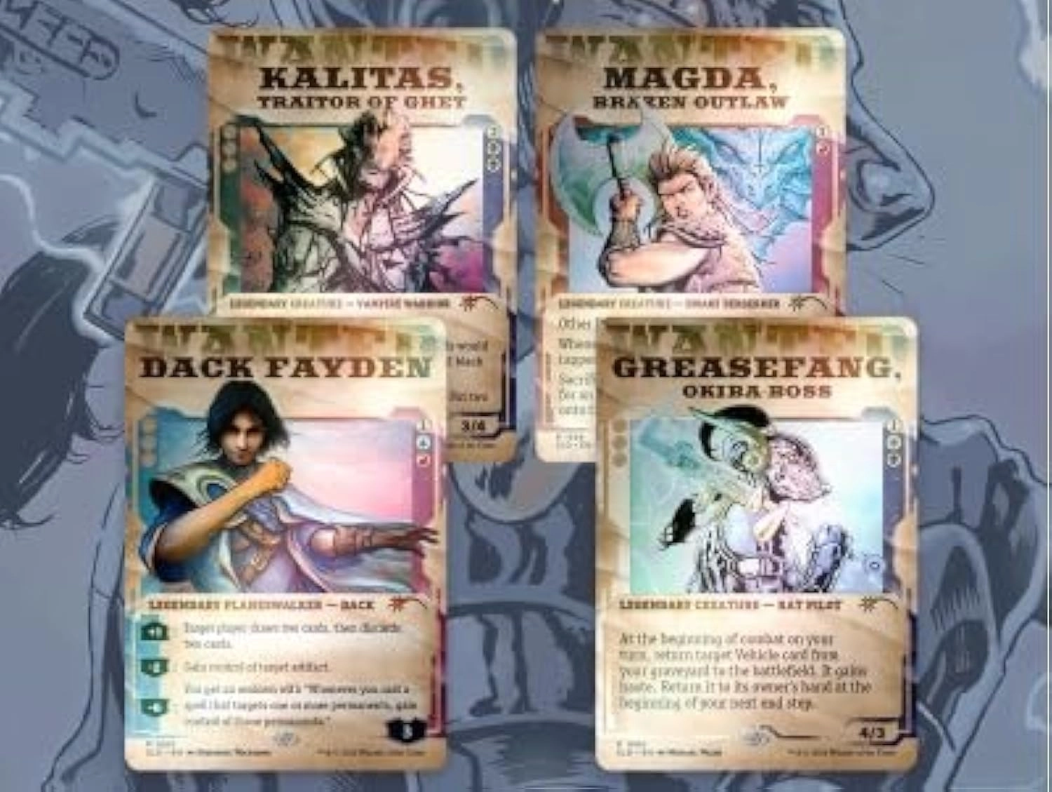 MTG Decks & More Outlaws of Thunder Junction - 4pcs