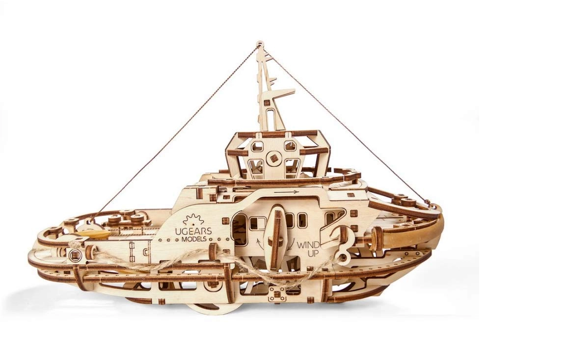 MZA STORES Tugboat 3D Puzzle - 169 pcs
