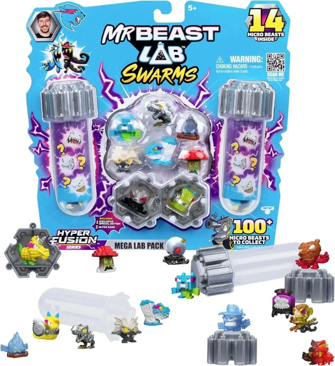 MrBeast Lab Swarms S3 Mega Lab - 14 Pack Random 1 Piece