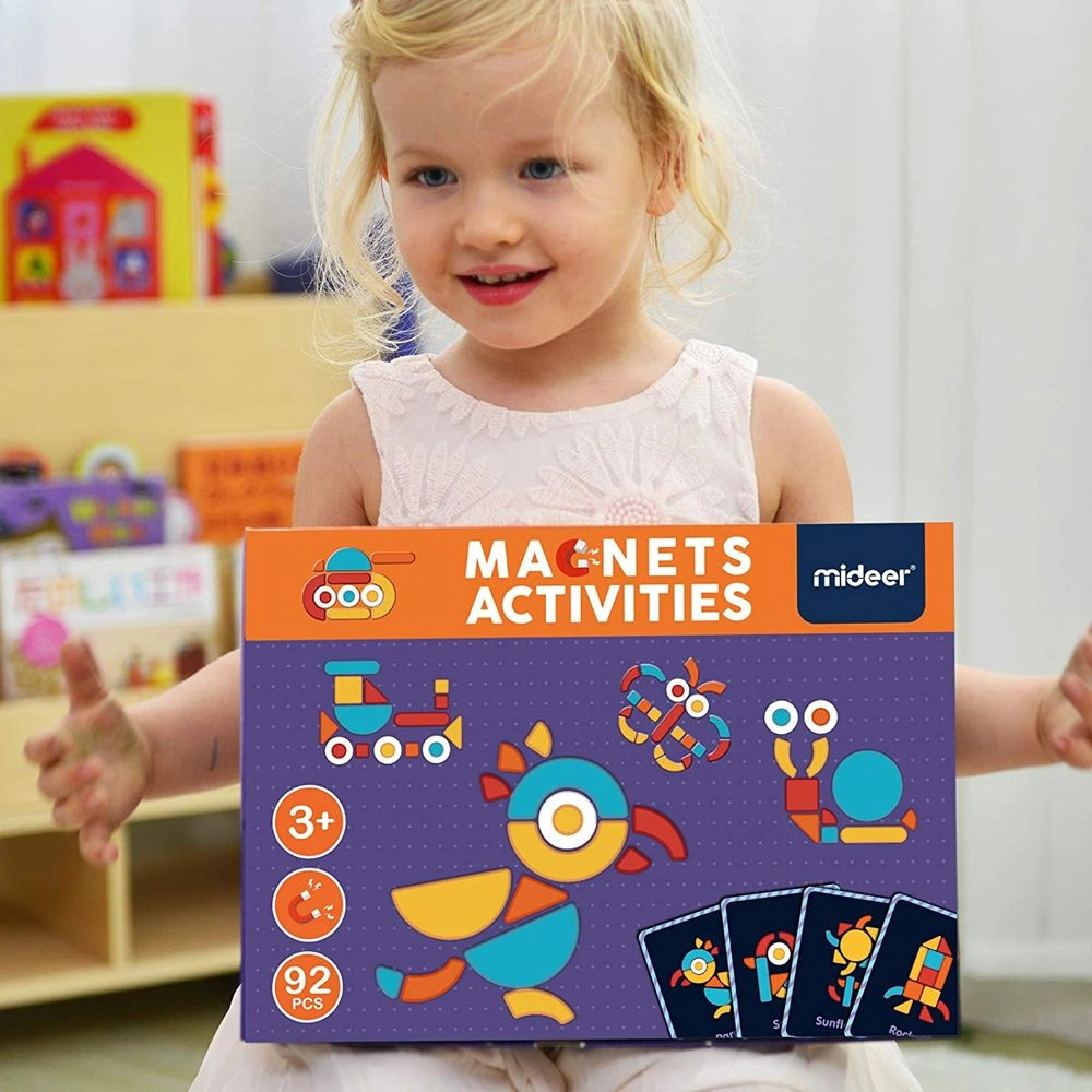Patterns Magnetic Game - 3 + 92 pieces