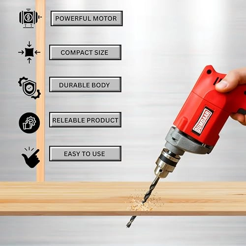 Electric Drill - 350w 10mm RED