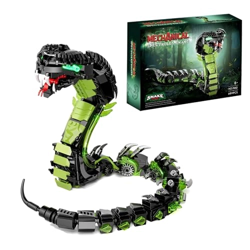 Mechanical Snake - Building Blocks STEM