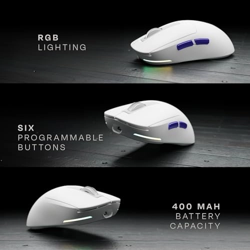 Pegasus 58 GMS Ultra Lightweight Gaming Mouse - Wireless