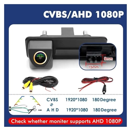 HD Car Rear View Camera - Wire AHD1080P