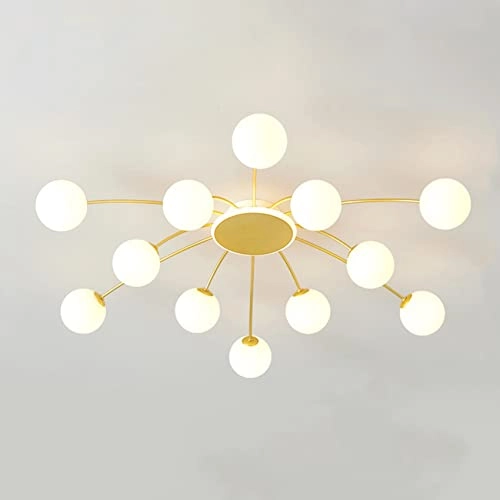 Sputnik Chandelier - white light neutral light warm light
