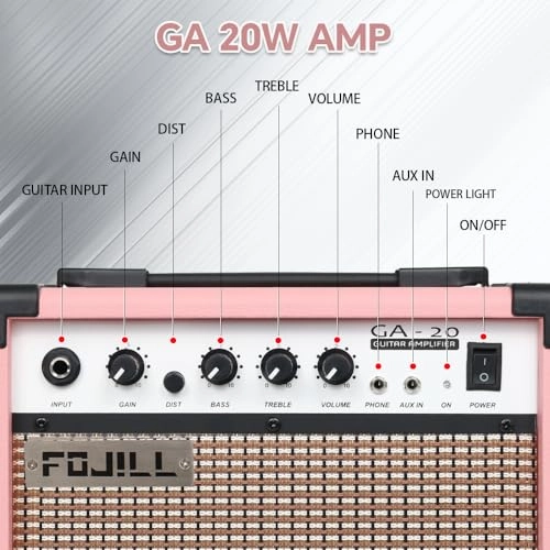 Electric Guitar Amplifier - 20W Portable