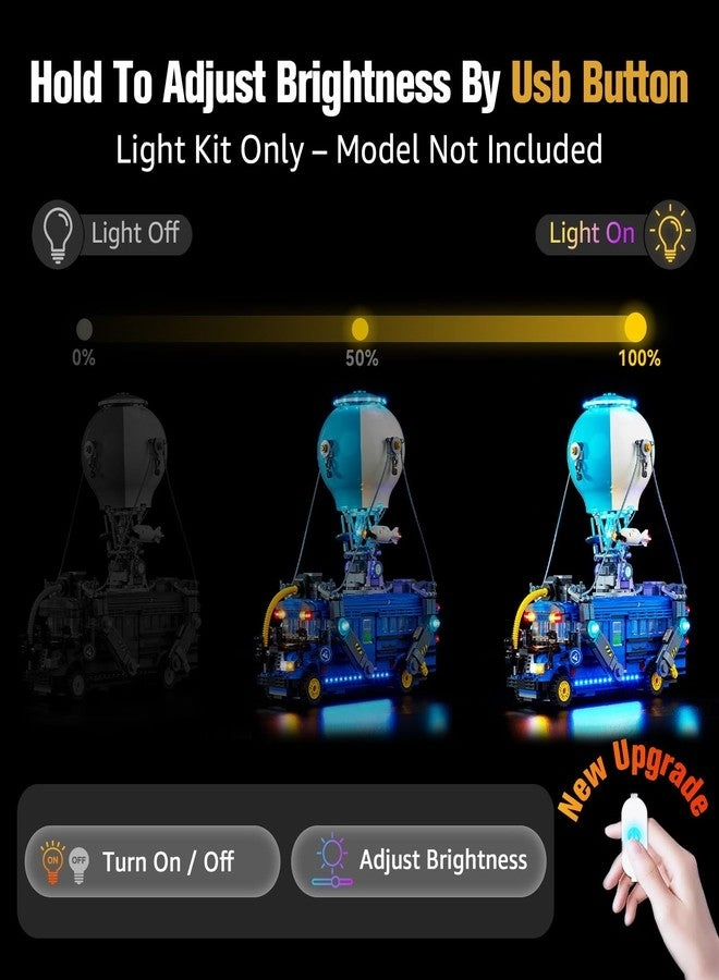 Upgrade Light Kit - ON/Off & Dimmer Switch Hidden Cable Tech