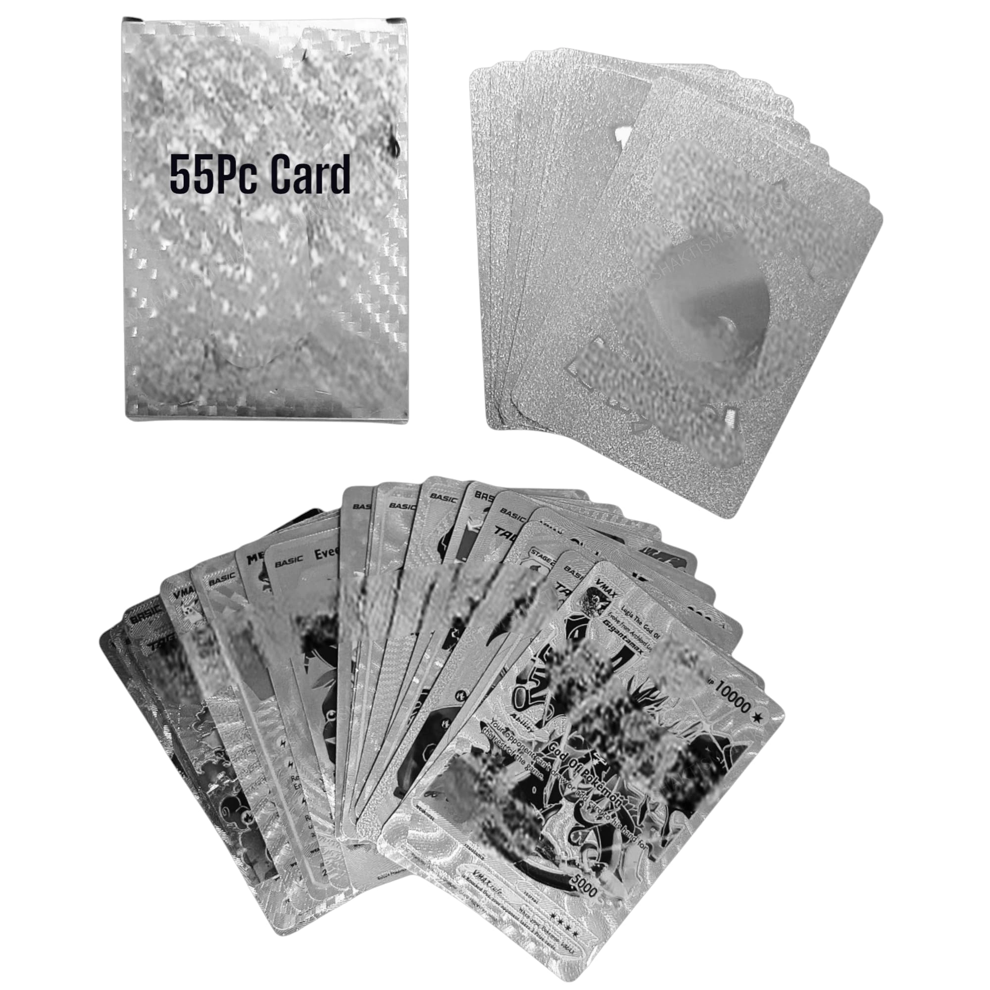 SHAKTISM Poke Booster Pack Set - V Series Vmax GX Gold Foil 55pcs