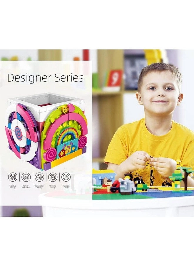 Dots Rainbow Pencil Holder - 28 pcs