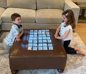 Sight Word Memory/Matching Game - 3 years and up 40 pieces