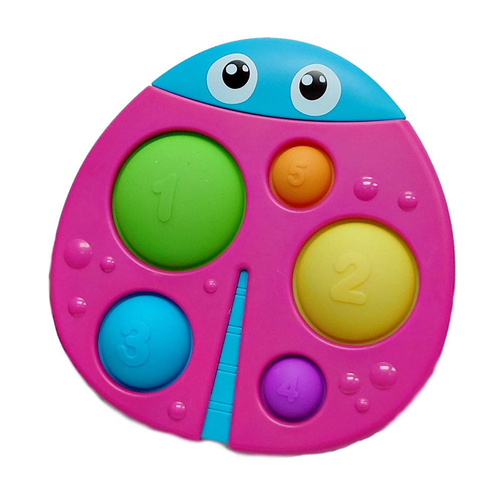 Ladybug Popper - 12 months and up 1 piece