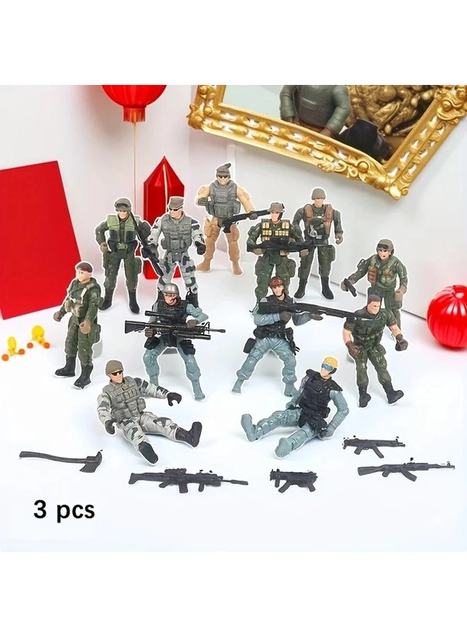 Generic Soldier Doll - 14 yr(s) 3 piece(s) Set