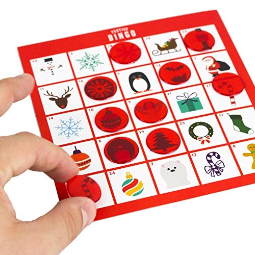 Festive Bingo - Kid, Teen, Adult