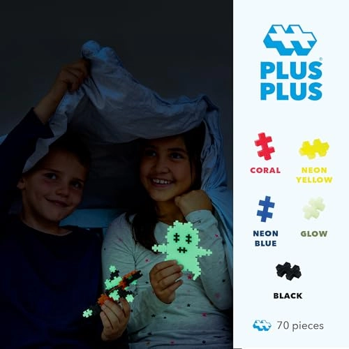 Glow in The Dark Color Mix - 70 pcs