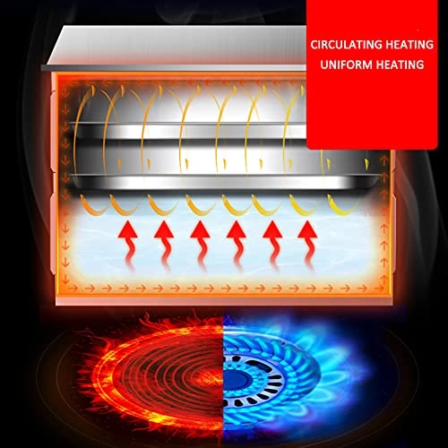 Rice Noodle Roll Food Steamer - 3 Trays Stainless Steel