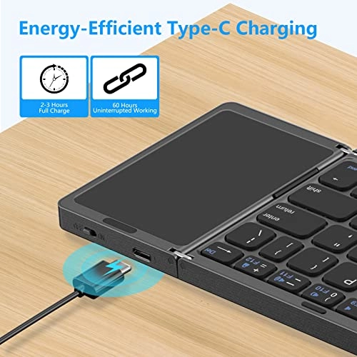 Foldable Bluetooth Keyboard - EN Wireless