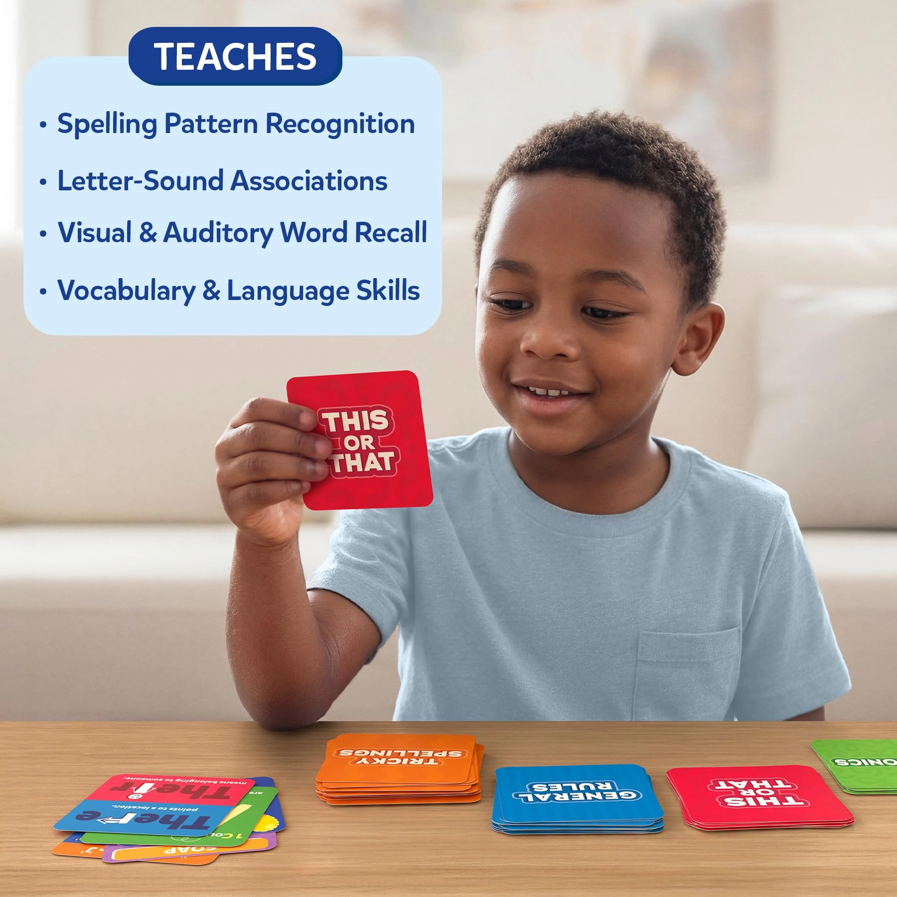 Spelling Tricks - Ages 6–12 60 pieces