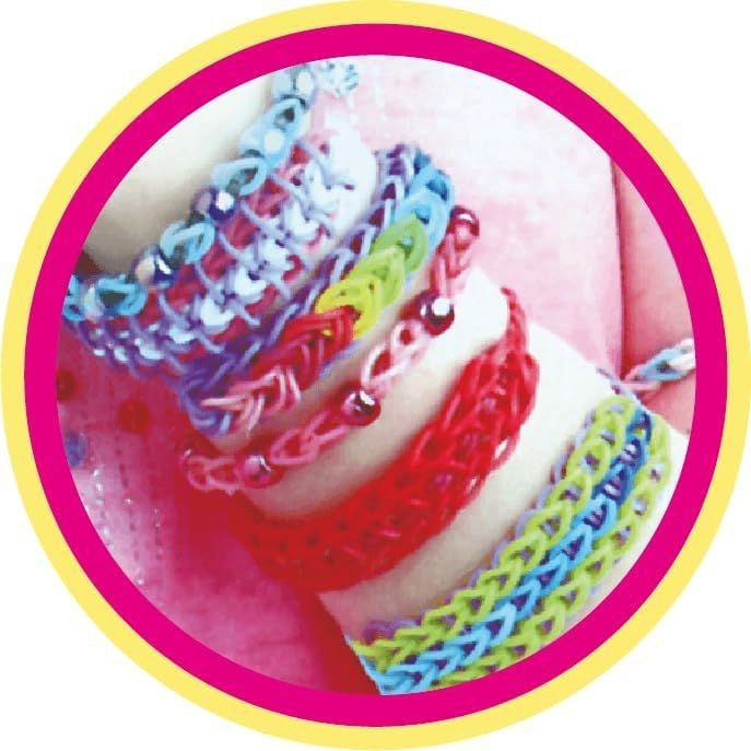 Craft Loom Bands - Multi Colour 3 +