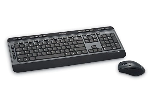 Wireless Multimedia Keyboard and 6-Button Mouse Combo - Wired/Wireless