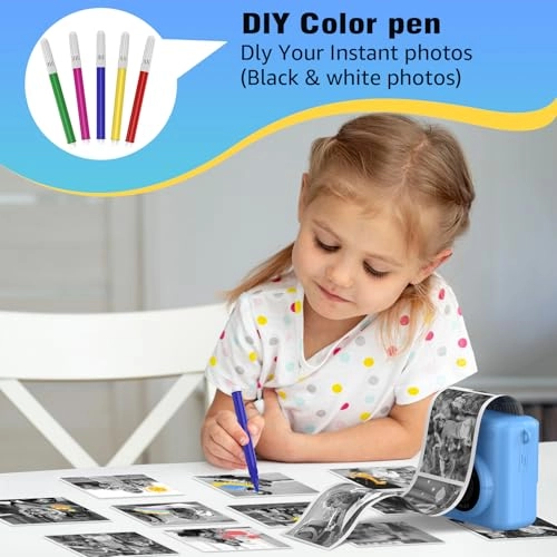 Z12 - Instant Print Camera 1080P Pink