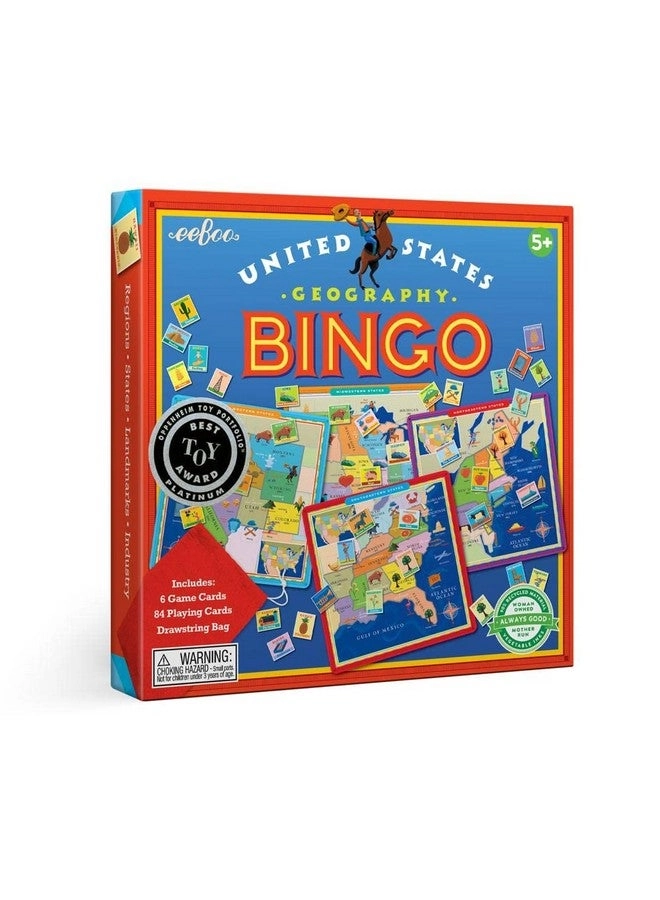 eeBoo United States Geography Bingo Bundle