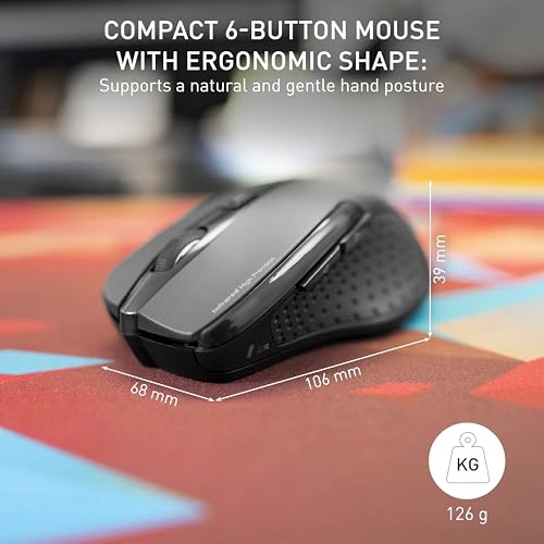 MW 3000 Ergonomic Mouse - Wireless