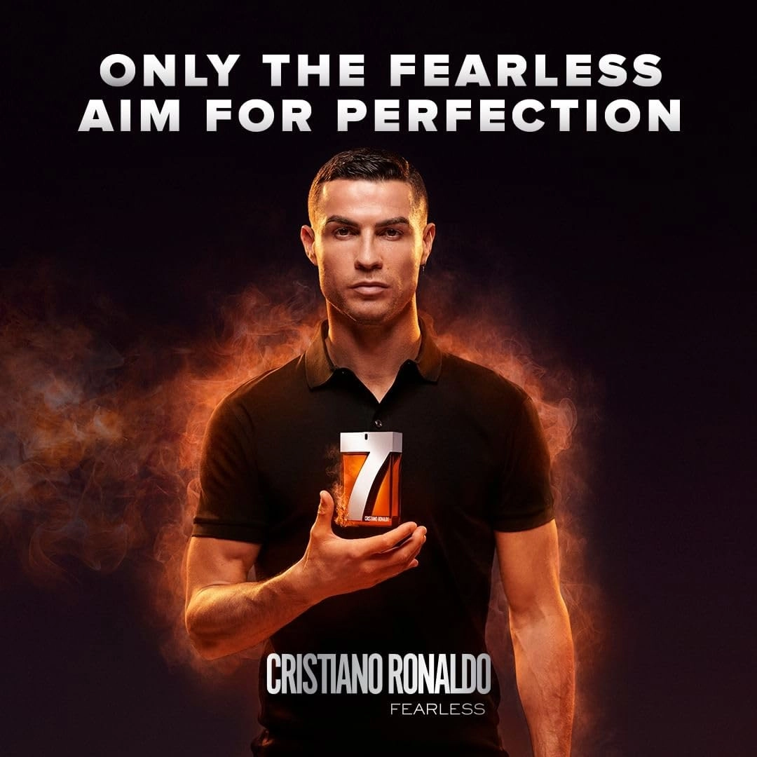 Cr7 Fearless for Men Eau de Toilette 100 ml