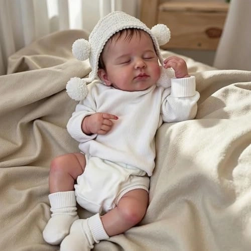 Pascale Reborn Baby Doll - 18 inch Vinyl sleeping Ages 3+