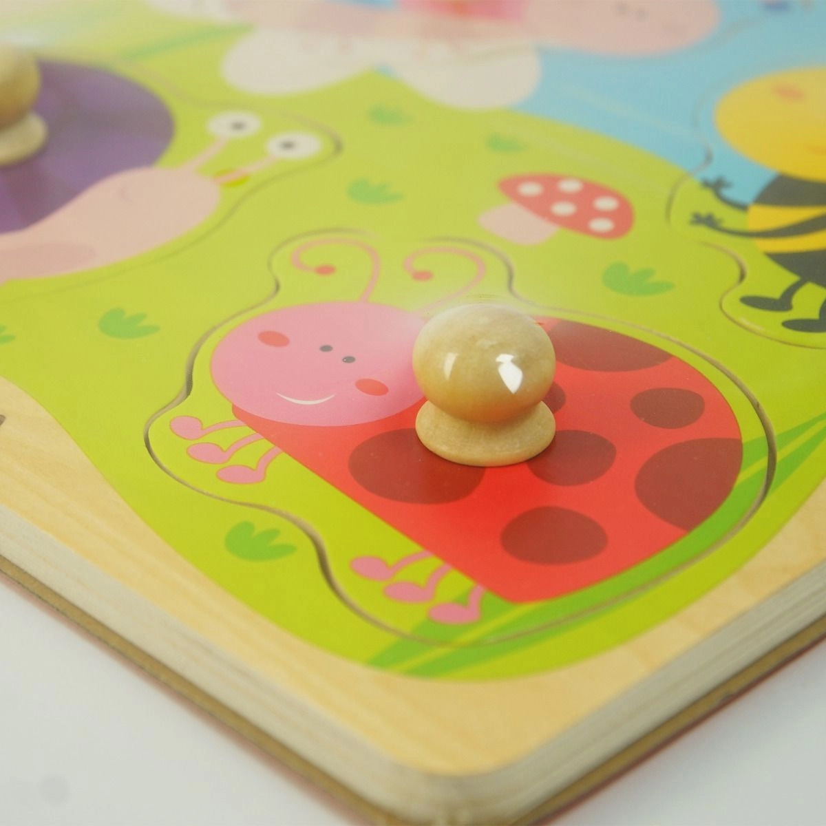 Insect Wooden Puzzle (SW-50131) - 4 pcs