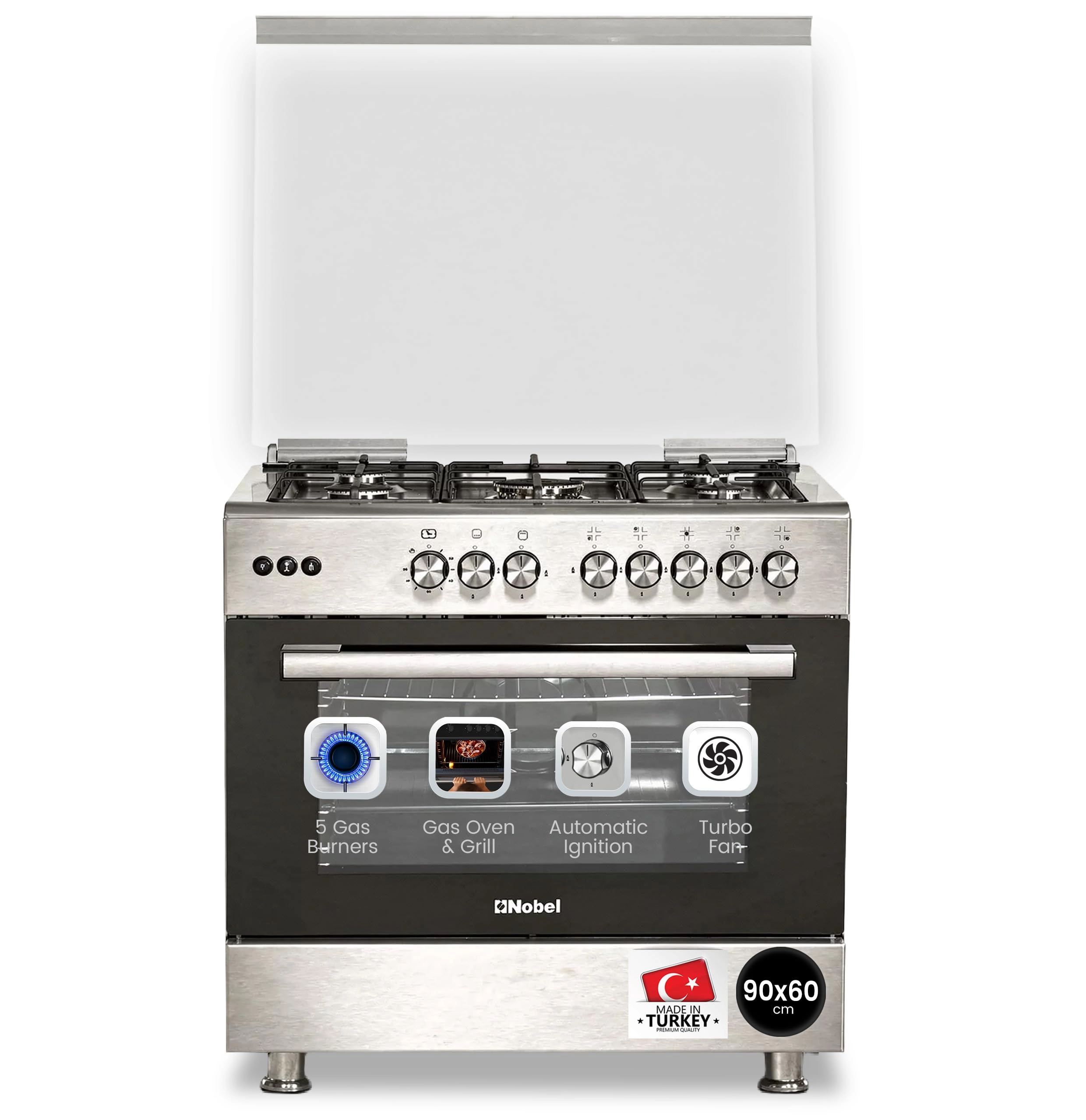 Nobel NGC9696K GAS Cooker