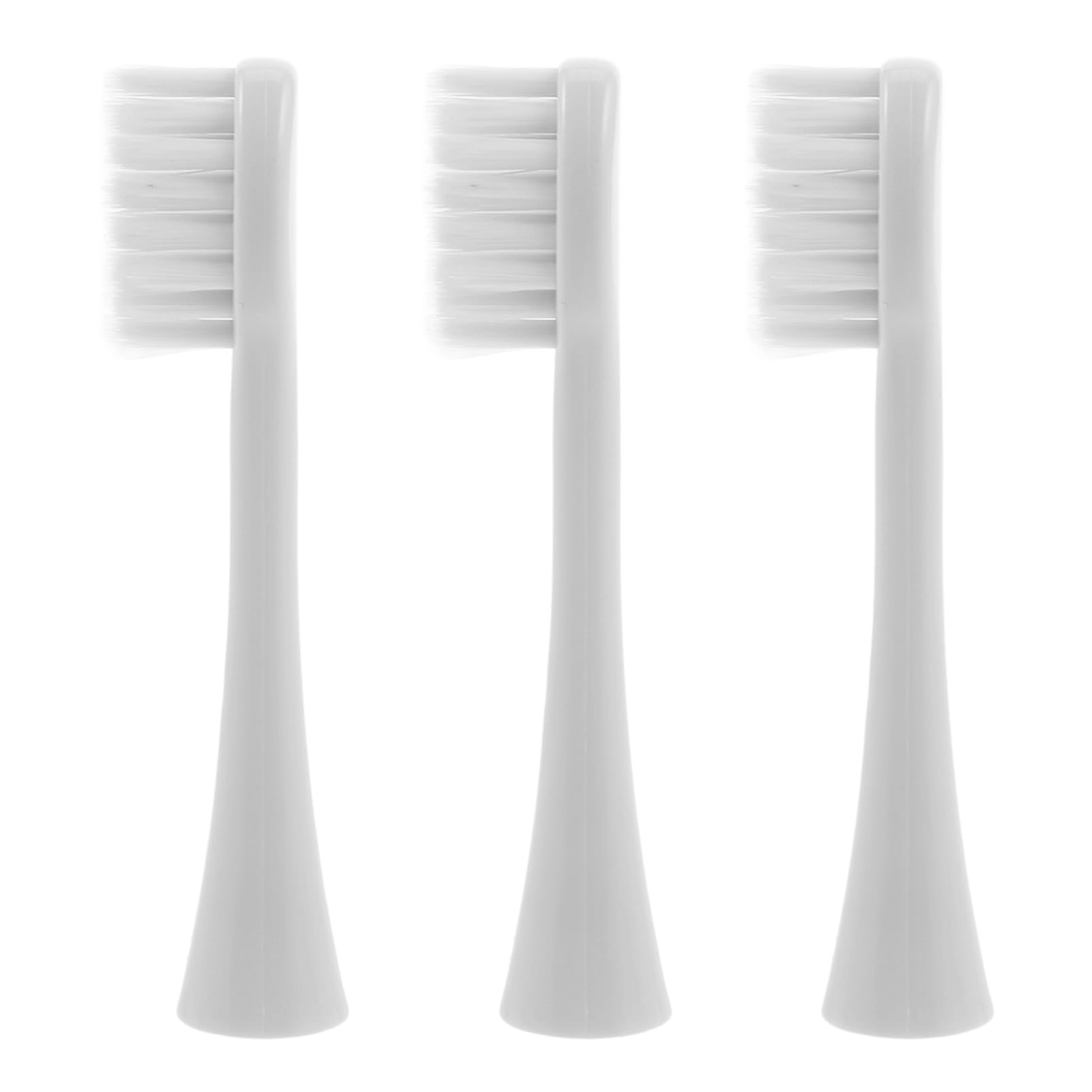 Outanaya Replacement Toothbrush Heads - 3pcs Soft Bristles Compatible with Intellisonic Oral Bio IO and Burst