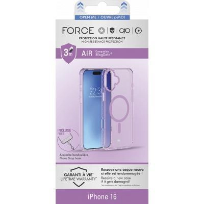 AIR Clear Reinforced Case with MagSafe for iPhone 16