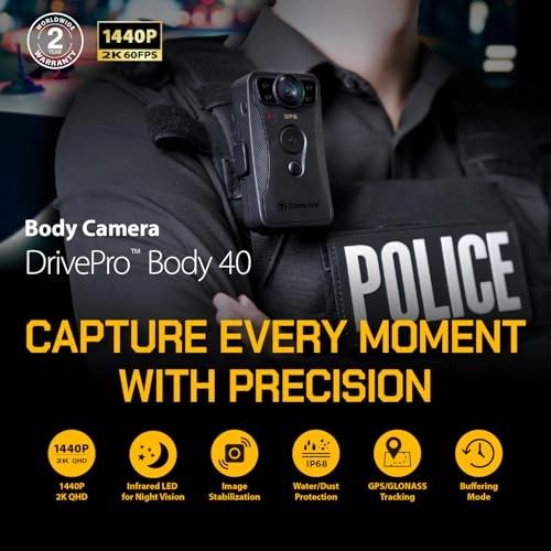 DrivePro Body 40 - 2K QHD 1440P 60fps 128GB