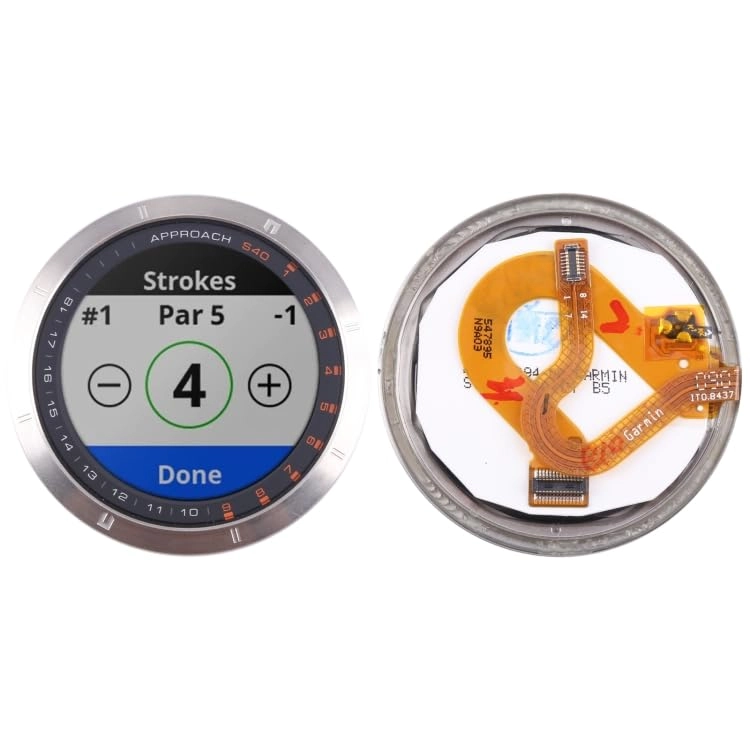 HEXIXILONG LCD Screen with Digitizer Full Assembly for Garmin Approach S40