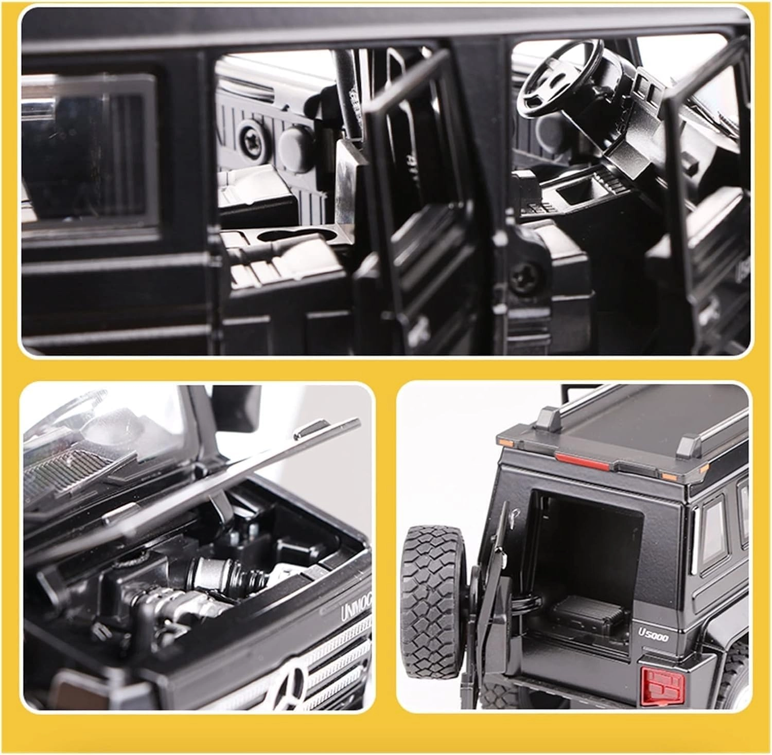 Unimog U5000 - 1:24 1pcs