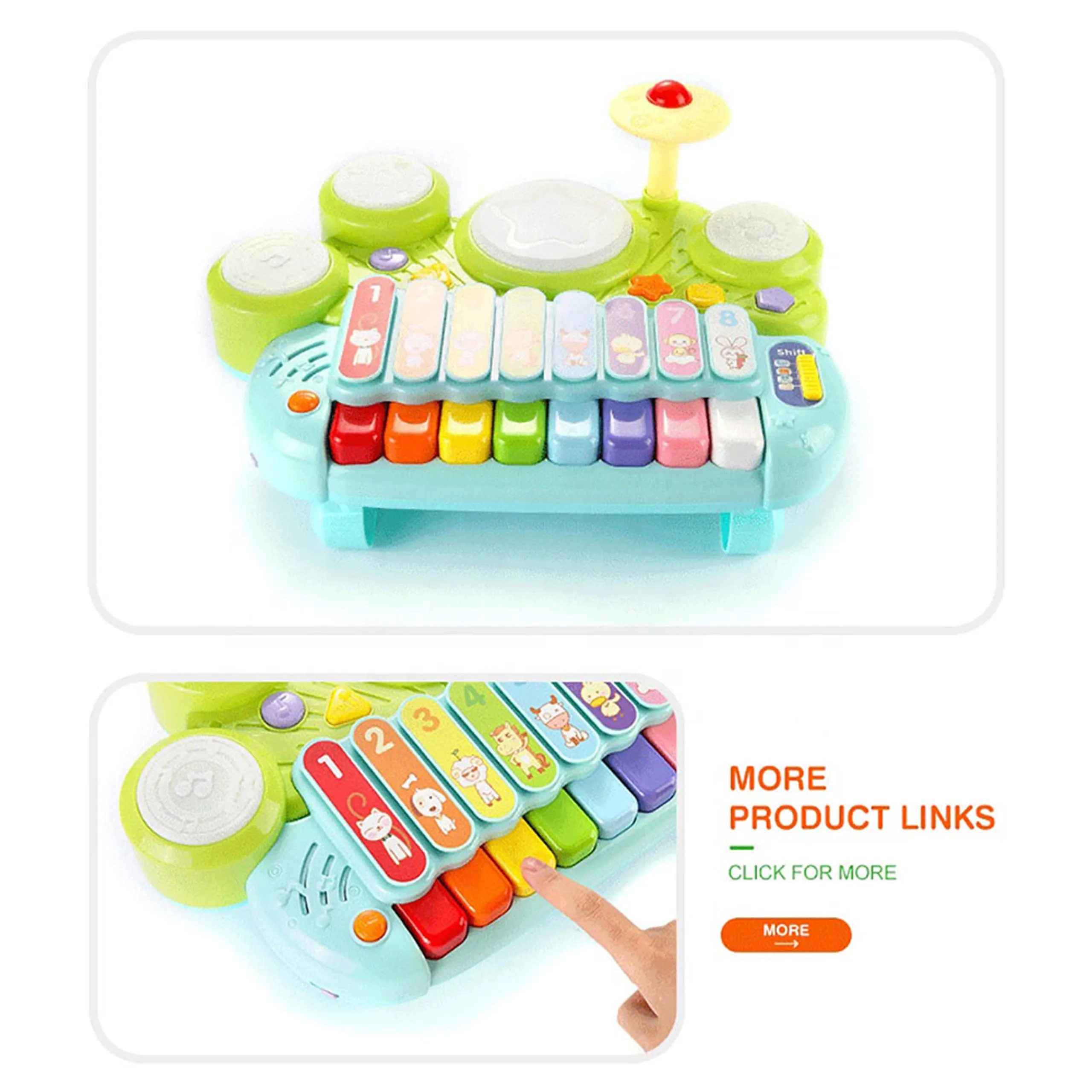 Baby Piano Keyboard - Over 10 Months. Suitable for 3 years and above