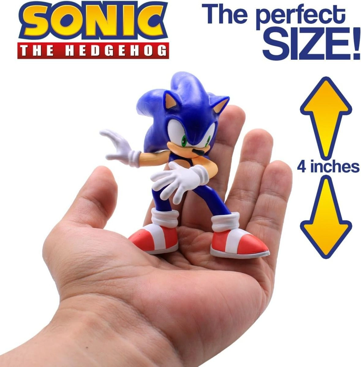 Sonic The Hedgehog - Sonic Action Figures - 6+