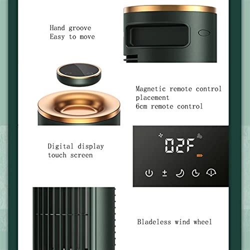 Mini Vertical Leafless Air Conditioner