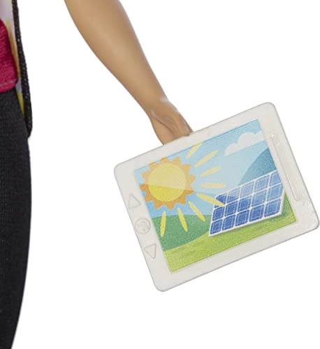Conservation Scientist - Binoculars Notebook + Renewable Energy Engineer - Solar Panel Tablet + Chief Sustainability Officer - Laptop Cell Phone + Environmental Advocate - Camera Sign Ages 3+