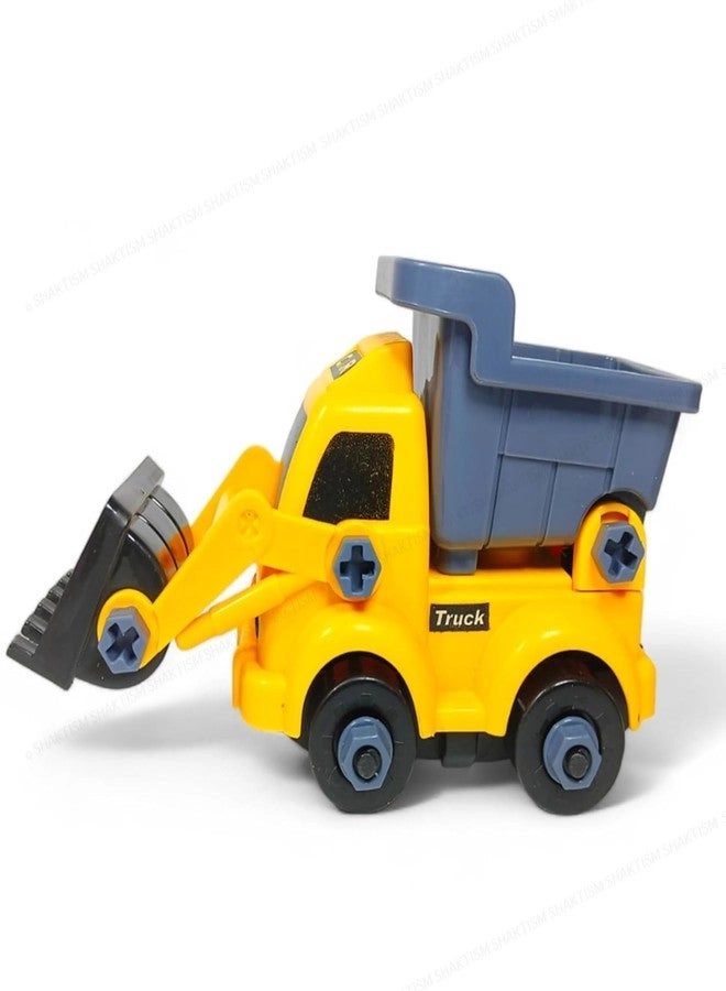 DIY Engineering Vehicle Nut Assembly Model Toy Set - Educational