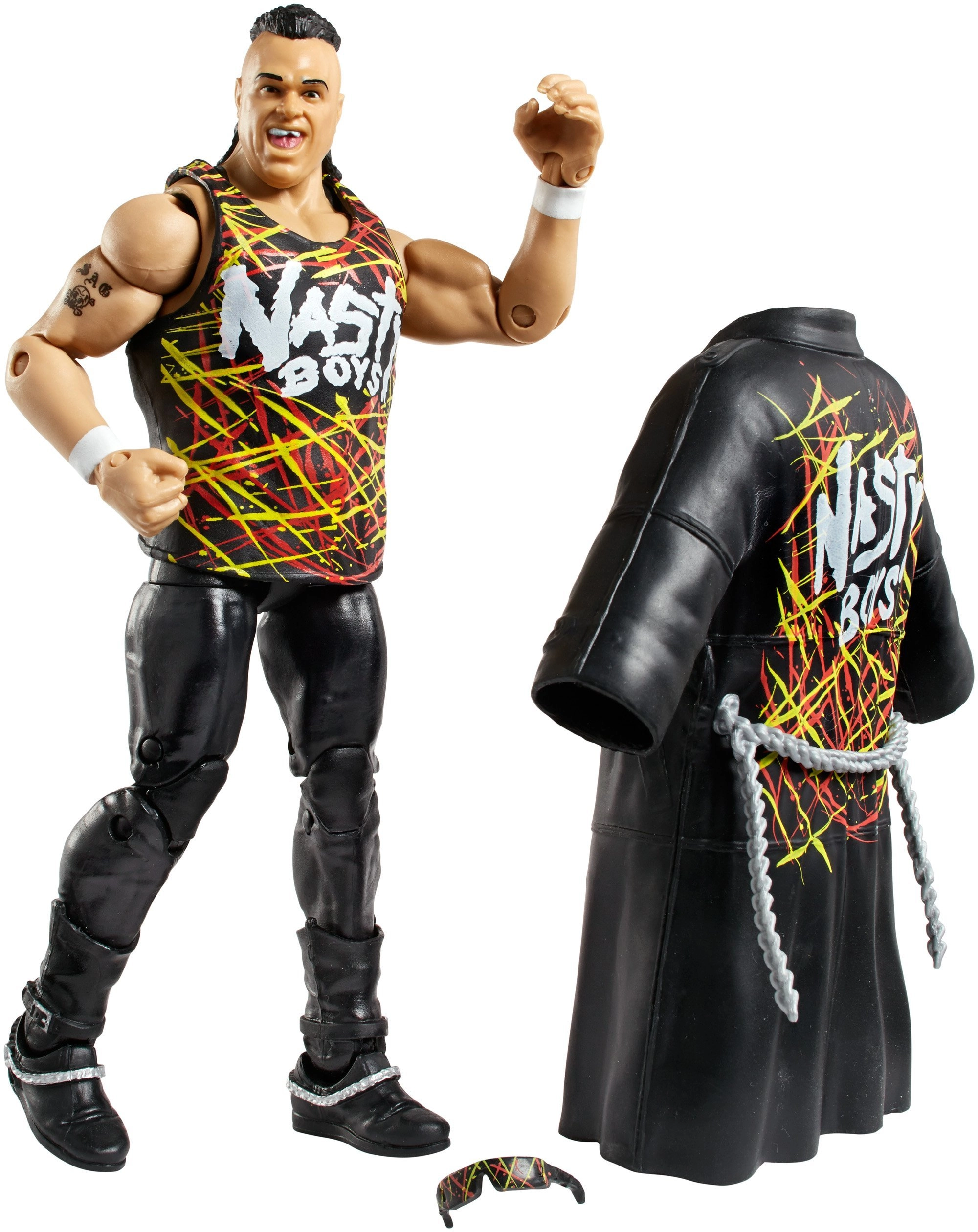 Mattel Nasty Boys Jerry Sags - Tv Show - 1 piece (15.24 cm) (DJX77)
