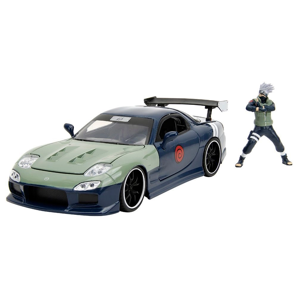 Jada Naruto Figure - 1:24 + Mazda RX-7