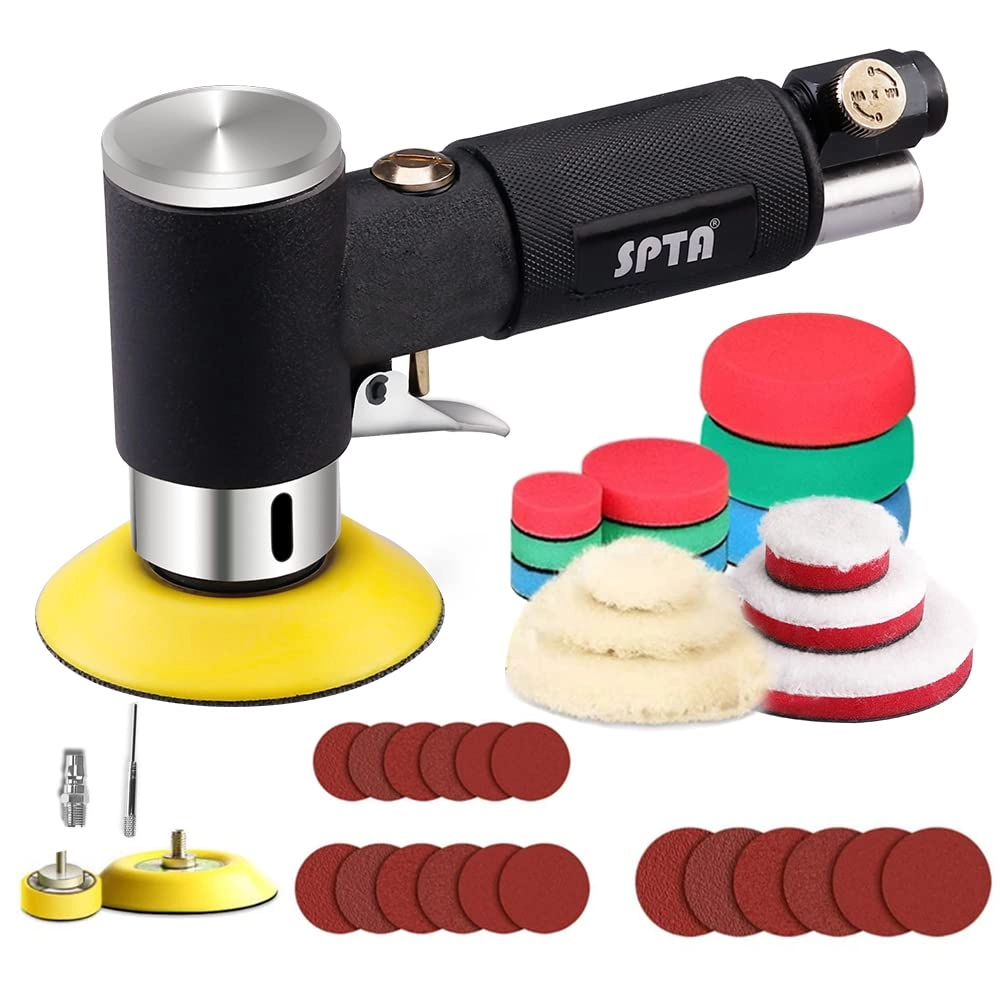 SPTA Air Sander Polisher - 25mm/50mm/80mm