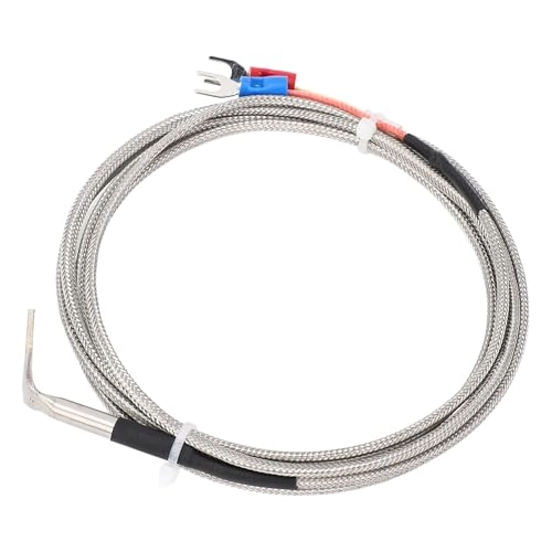 K Type Temperature Sensor - Stainless steel probe U Shaped Clamp