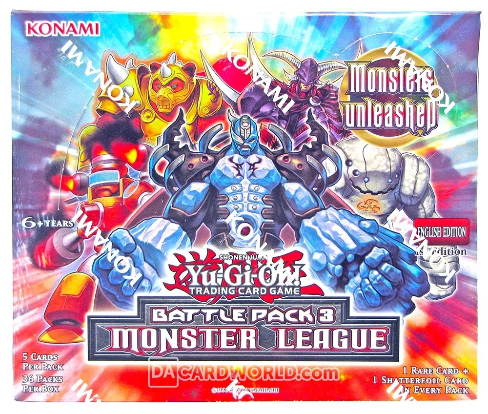Yu-Gi-Oh! Battle Pack 3 Monster League Booster Box - 36pcs