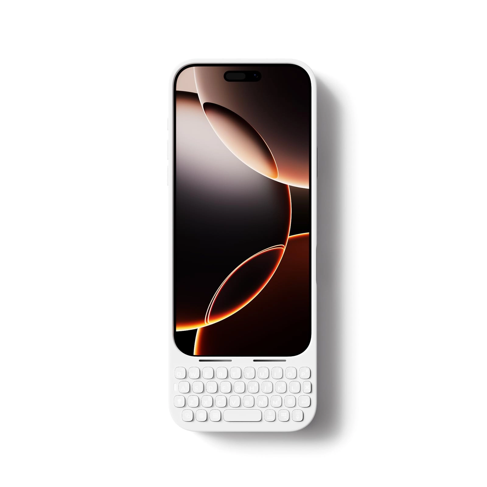 Akko MetaKey Keyboard for iPhone 16 Pro Max - Cloud White USB